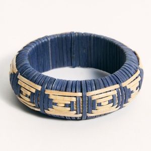 Free People Bali Straw Bangle